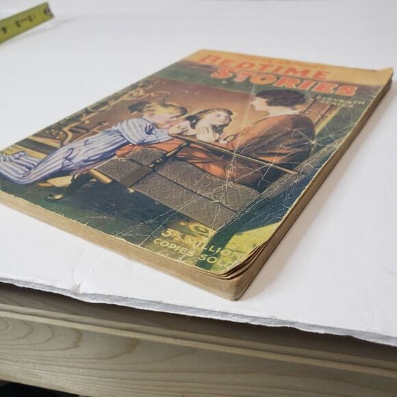 Old 1935 Vintage PB Uncle Arthurs Bedtime Stories Childrens Bible Moral Book - Picture 3 of 10